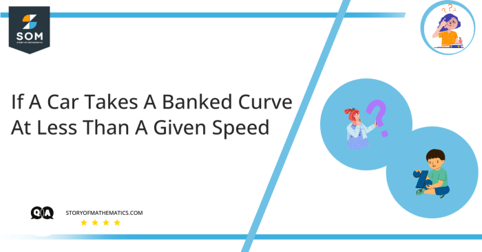 Curve rounds banked stunt