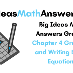 Big ideas math chapter 5 answer key