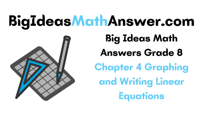 Big ideas math chapter 5 answer key