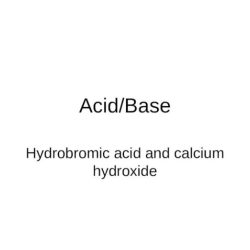 Calcium attachment hydroxide produce acid reacts hydrobromic preview