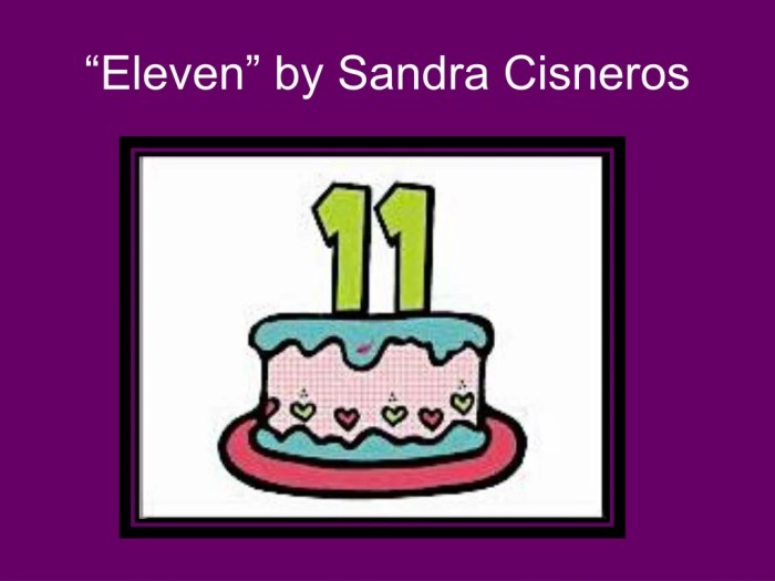 Eleven'' by sandra cisneros pdf